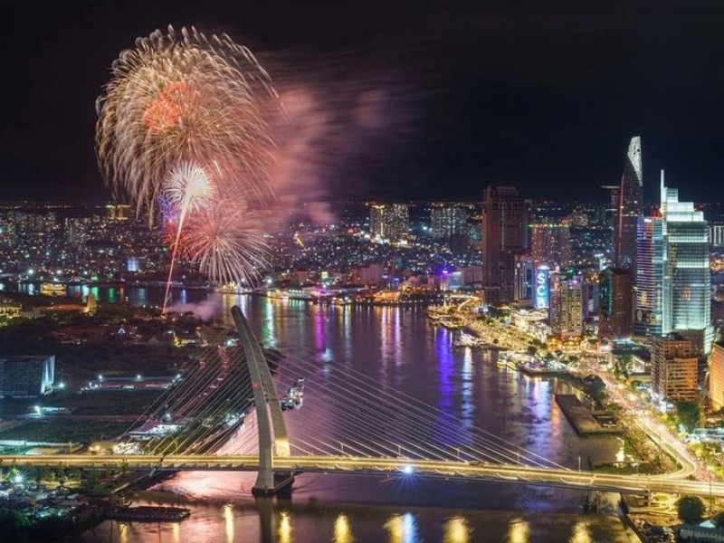 NEW YEAR 2024 FIREWORKS DISPLAY LOCATIONS IN HO CHI MINH CITY