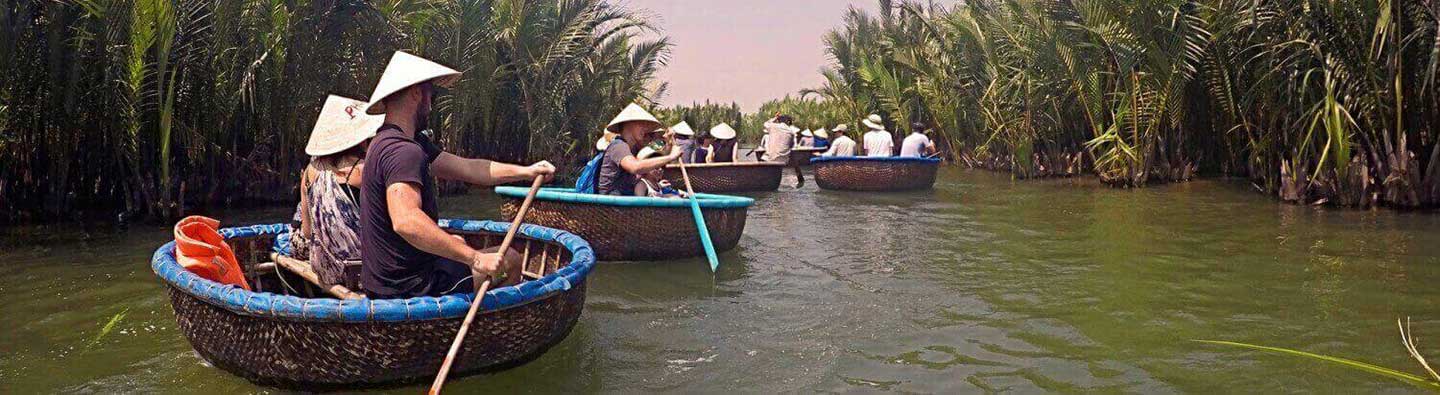 HA01: HOI AN ECO TOUR (BUFFALO RIDING & BASKET BOAT)</h3><p>Hoi An is a quaint riverside town popular among tourists for its eclectic architecture, souvenir and tailor shops, and cafes. Some of the buildings in the narrow streets are as they were over one hundred years ago. We pick up at your hotel in Danang or in Hoian town and you enjoy a half-day walking tour through the narrow winding streets of the Ancient Quarter visiting Chua Ong Pagoda, Assembly Hall, the 200-year-old Tam Ky house, and Japanese Bridge.</p><a href='http://vietcruisetours.com/en/tours/HOI-AN-FULL-DAY-DISCOVER-53.html' title='Read More'>Read More</a>