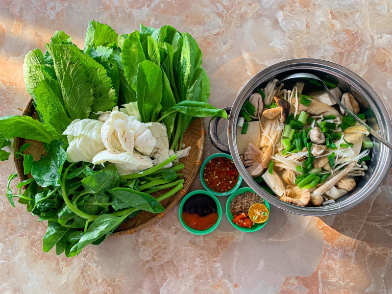Lẩu Chay (Vegetarian Hot Pot)