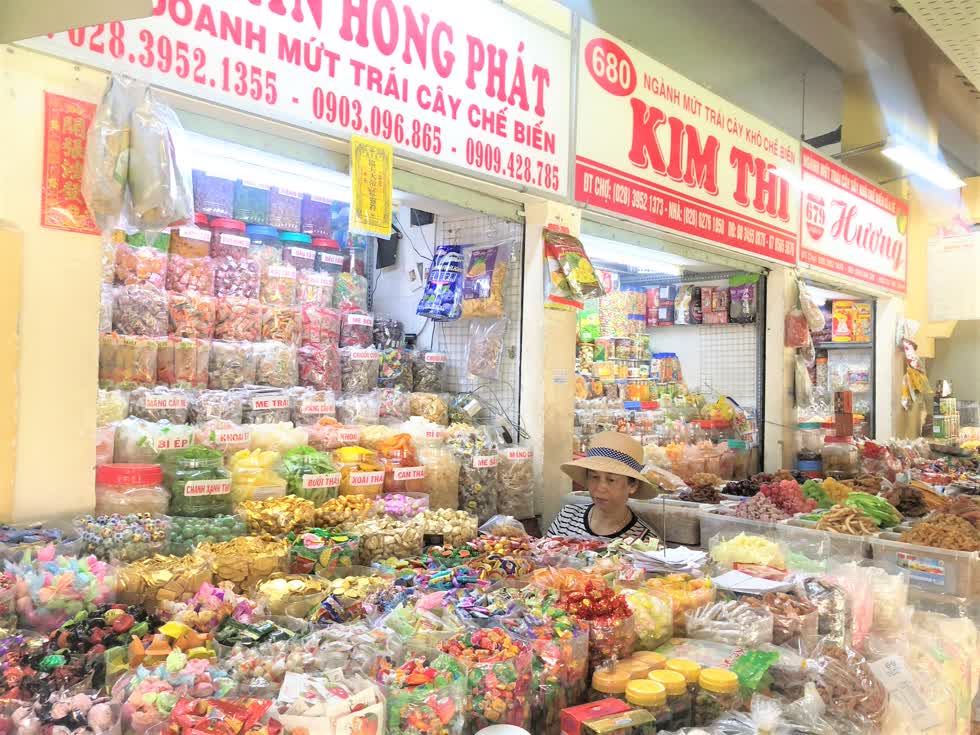 Items traded in Binh Tay market