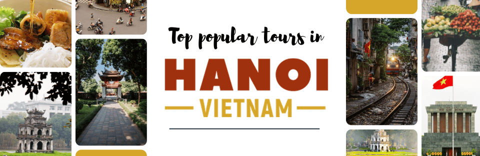 Banner Top popular tours in Ha Noi