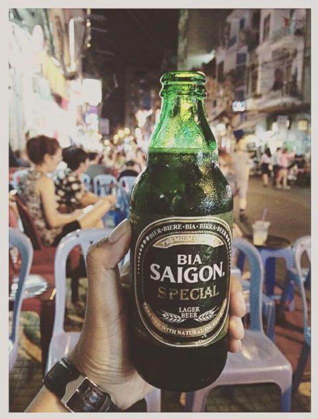 Bia Saigon - local special brand